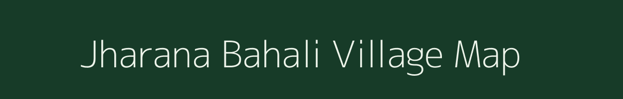 Jharana Bahali village map in Odisha