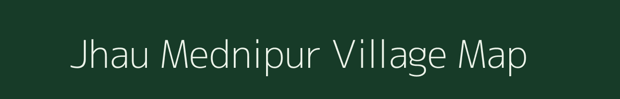 Jhau Mednipur village map in Uttar Pradesh