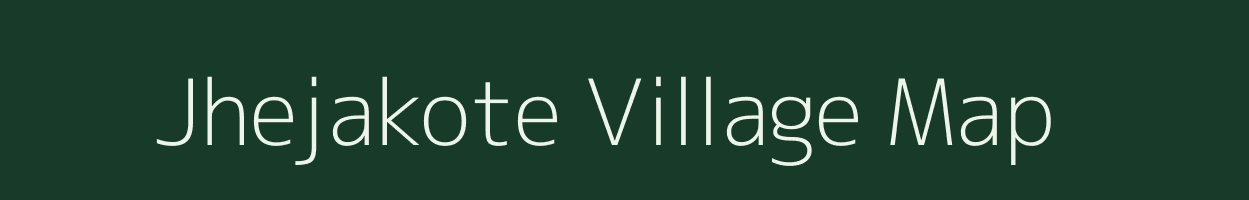 Jhejakote village map in Uttarakhand