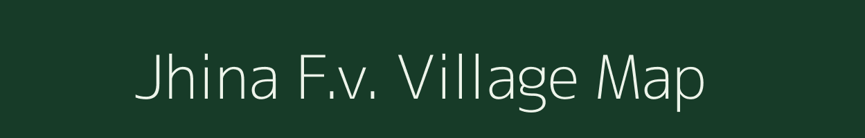 Jhina F.v. village map in Madhya Pradesh