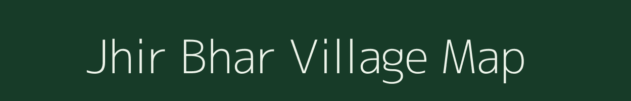 Jhir Bhar village map in Madhya Pradesh