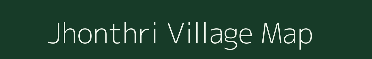 Jhonthri village map in Rajasthan