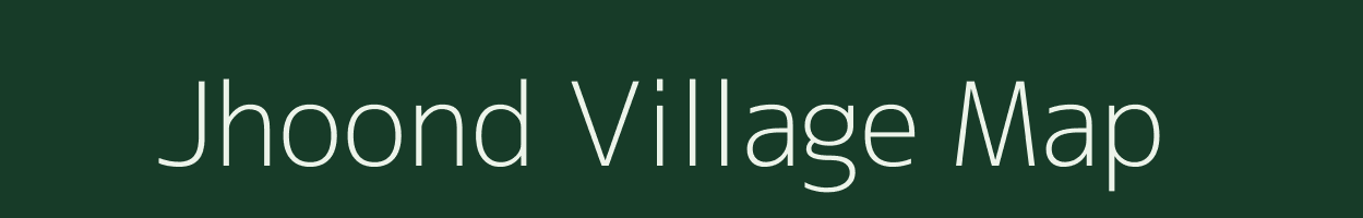 Jhoond village map in Rajasthan