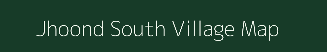 Jhoond South village map in Rajasthan