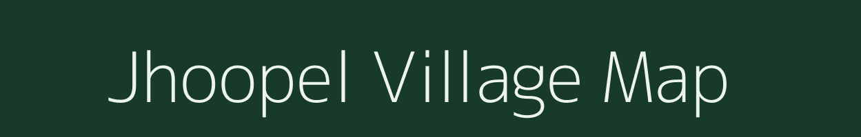 Jhoopel village map in Rajasthan