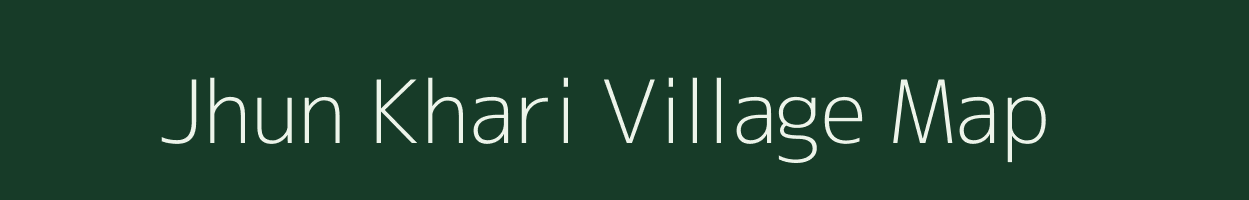 Jhun Khari village map in Madhya Pradesh