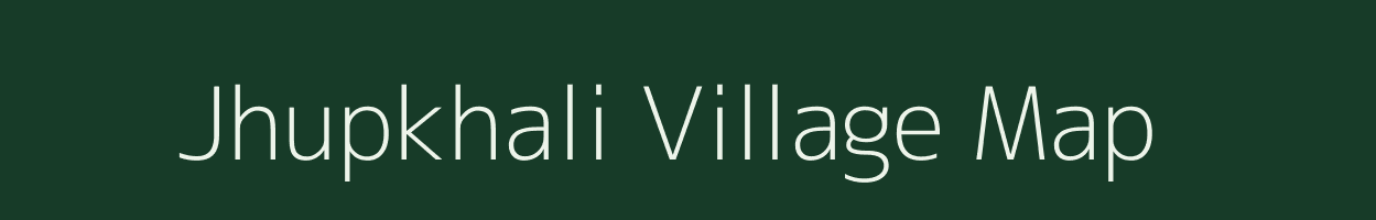 Jhupkhali village map in West Bengal