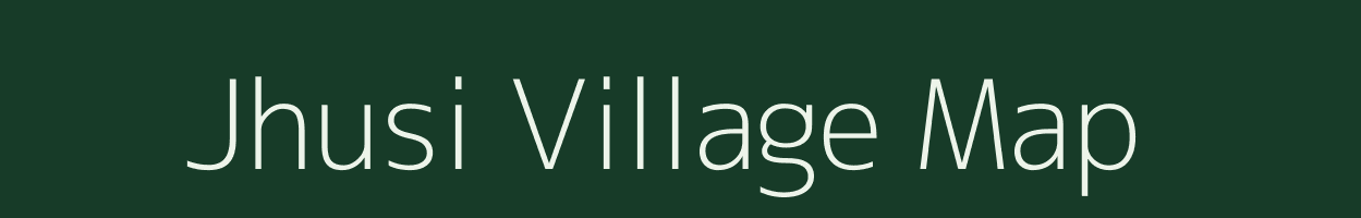 Jhusi village map in Uttar Pradesh