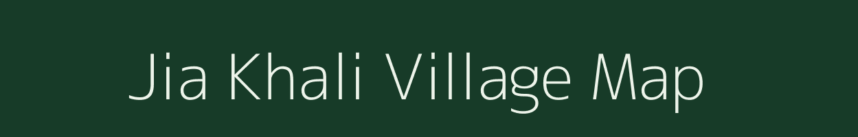 Jia Khali village map in West Bengal
