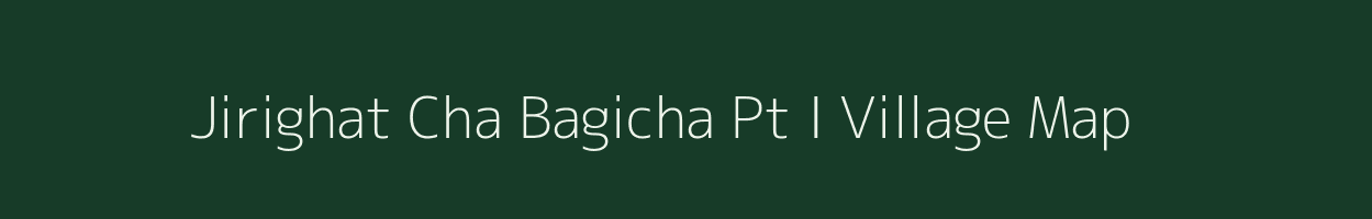 Jirighat Cha Bagicha Pt I village map in Assam