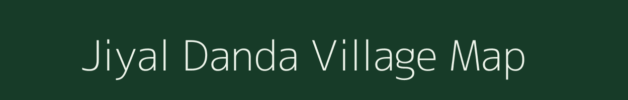 Jiyal Danda village map in Uttarakhand