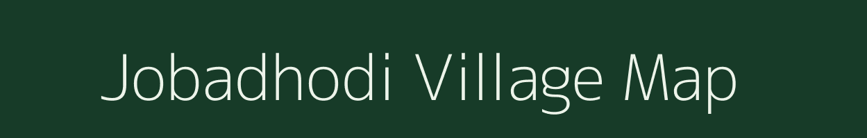 Jobadhodi village map in Odisha
