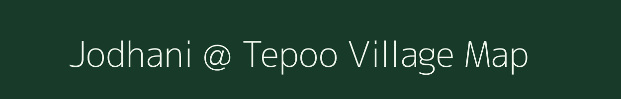 Jodhani @ Tepoo village map in Rajasthan