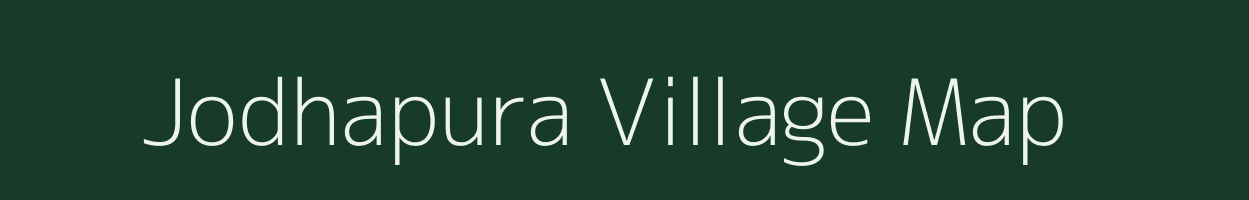 Jodhapura village map in Madhya Pradesh