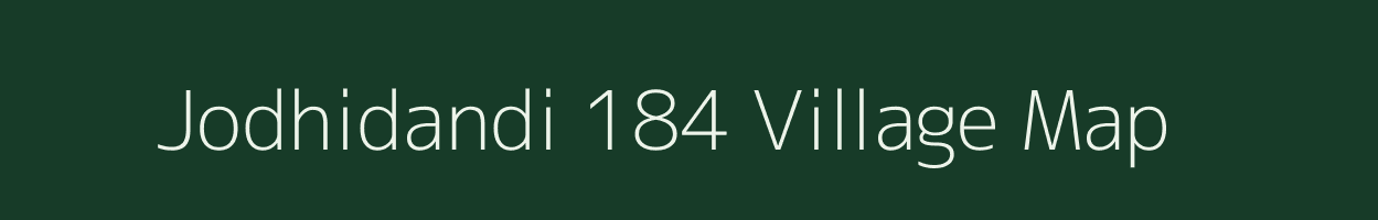 Jodhidandi 184 village map in Madhya Pradesh