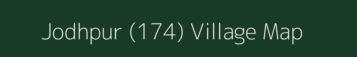 Jodhpur (174) village map in Punjab