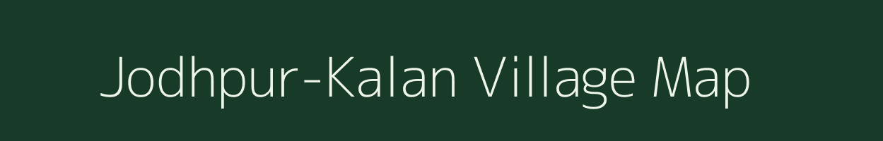 Jodhpur-Kalan village map in Rajasthan