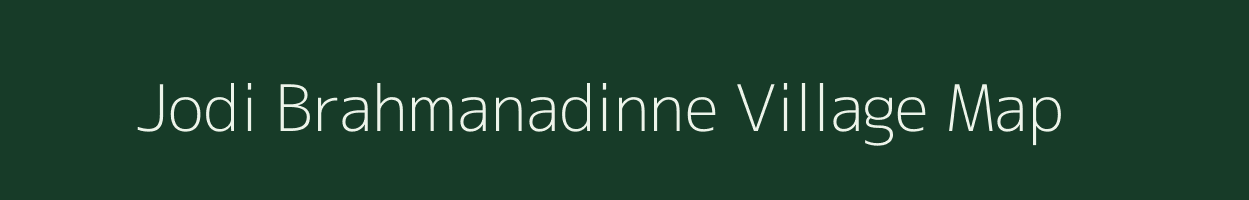 Jodi Brahmanadinne village map in Karnataka
