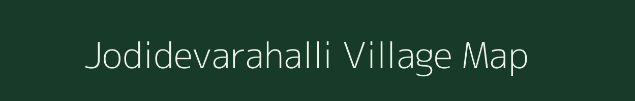 Jodidevarahalli village map in Karnataka