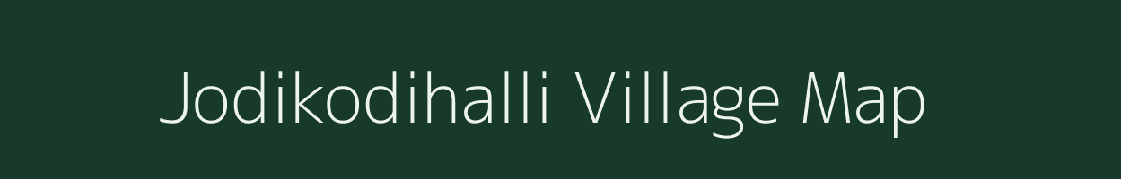 Jodikodihalli village map in Karnataka