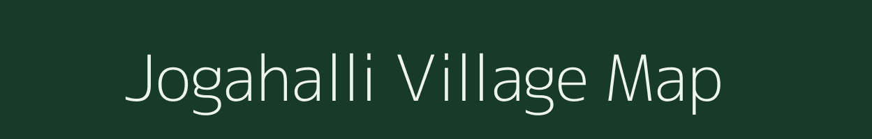 Jogahalli village map in Karnataka