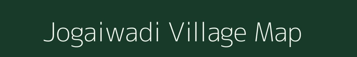 Jogaiwadi village map in Maharashtra