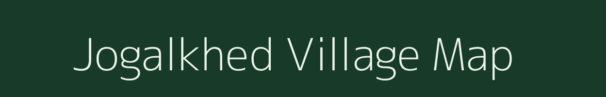 Jogalkhed village map in Maharashtra