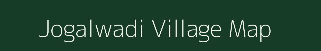 Jogalwadi village map in Maharashtra