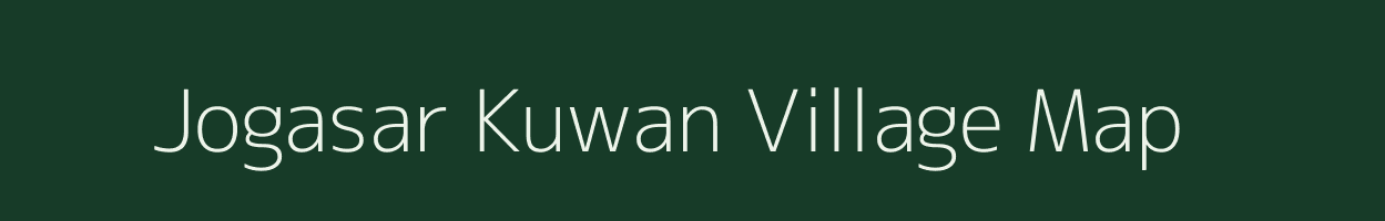 Jogasar Kuwan village map in Rajasthan