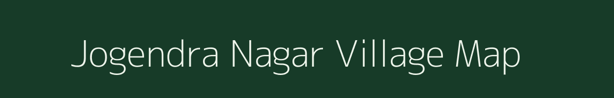 Jogendra Nagar village map in West Bengal