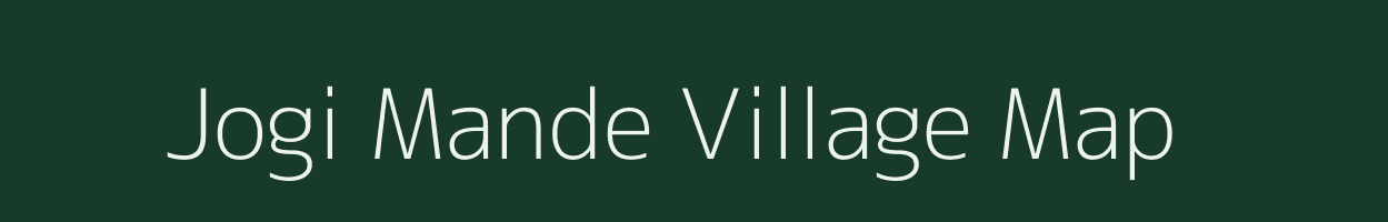 Jogi Mande village map in Uttarakhand