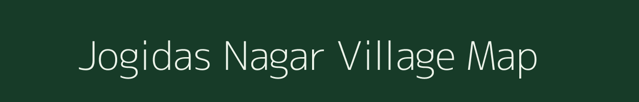 Jogidas Nagar village map in Rajasthan