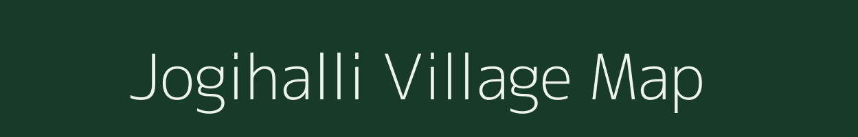 Jogihalli village map in Karnataka