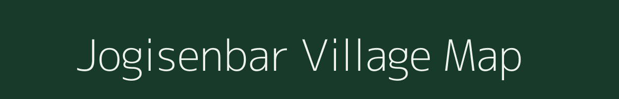 Jogisenbar village map in West Bengal