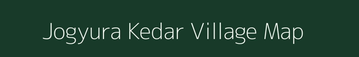 Jogyura Kedar village map in Uttarakhand