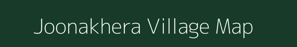 Joonakhera village map in Rajasthan