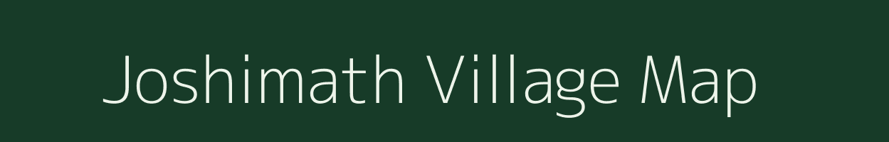 Joshimath village map in Uttarakhand