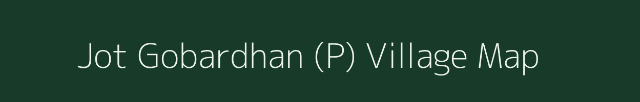 Jot Gobardhan (P) village map in West Bengal