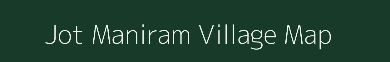 Jot Maniram village map in West Bengal