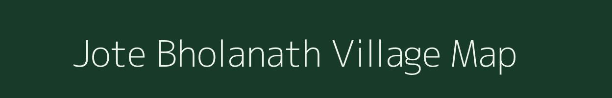 Jote Bholanath village map in West Bengal