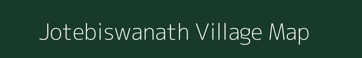 Jotebiswanath village map in West Bengal