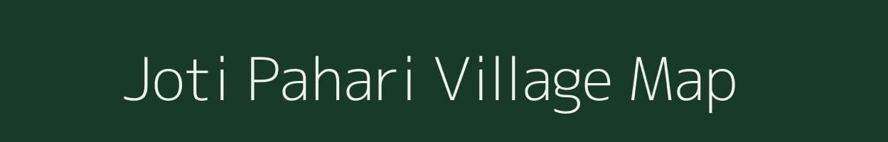 Joti Pahari village map in Jharkhand