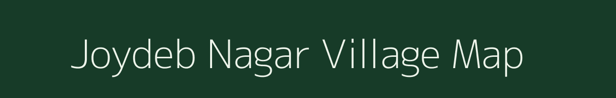 Joydeb Nagar village map in West Bengal