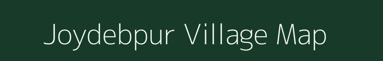 Joydebpur village map in West Bengal