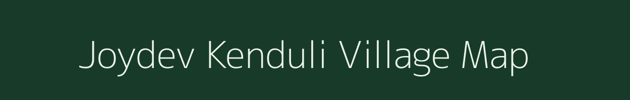 Joydev Kenduli village map in West Bengal