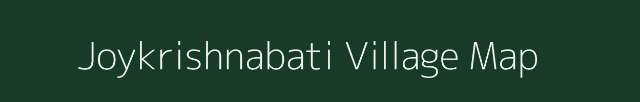 Joykrishnabati village map in West Bengal