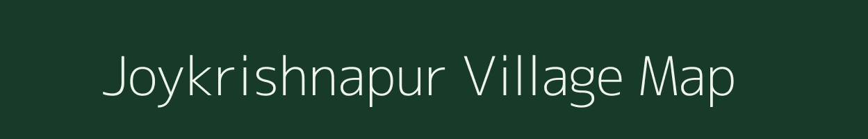 Joykrishnapur village map in West Bengal