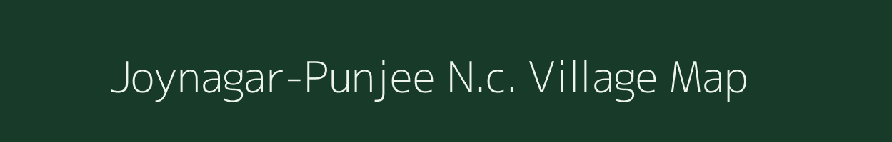 Joynagar-Punjee N.c. village map in Assam