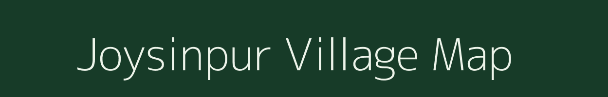 Joysinpur village map in West Bengal