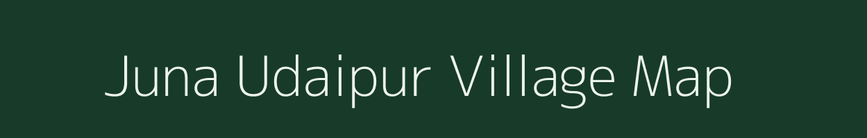 Juna Udaipur village map in Gujarat